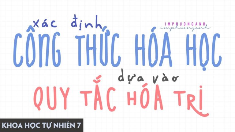 Lập Công Thức Hóa Học
